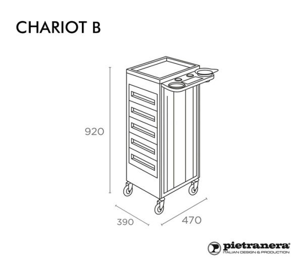 Тележка Pietranera CHARIOT B 134