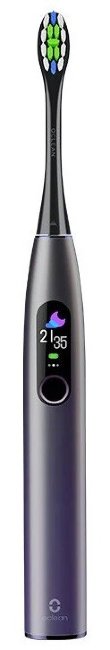 Умная электрическая зубная щетка Xiaomi Oclean X Pro Smart Sonic Electric Toothbrush Aurora Purple Умная электрическая зубная щетка Xiaomi Oclean X Pro Smart Sonic Electric Toothbrush Aurora Purple