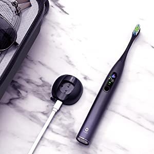 Умная электрическая зубная щетка Xiaomi Oclean X Pro Smart Sonic Electric Toothbrush Aurora Purple Умная электрическая зубная щетка Xiaomi Oclean X Pro Smart Sonic Electric Toothbrush Aurora Purple