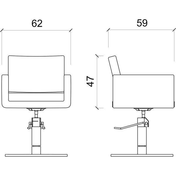 Кресло парикмахерское Gamma&Bross USHAPE GSUS001RN/Promo Кресло парикмахерское Gamma&Bross USHAPE GSUS001RN/Promo