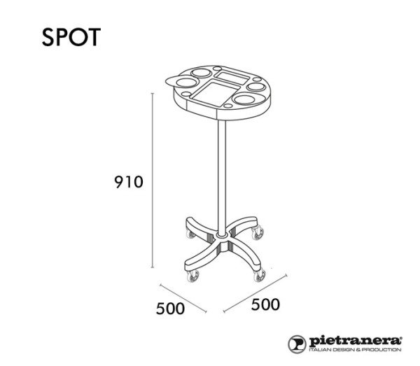Тележка Pietranera SPOT 135