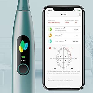 Умная электрическая зубная щетка Xiaomi Oclean X Pro Smart Sonic Electric Toothbrush Mist Green Умная электрическая зубная щетка Xiaomi Oclean X Pro Smart Sonic Electric Toothbrush Mist Green