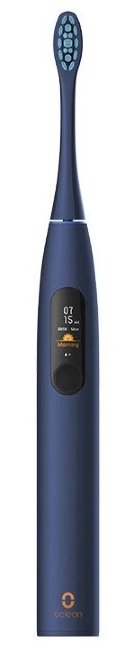 Умная электрическая зубная щетка Xiaomi Oclean X Pro Smart Sonic Electric Toothbrush Navy Blue Умная электрическая зубная щетка Xiaomi Oclean X Pro Smart Sonic Electric Toothbrush Navy Blue