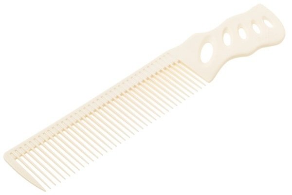 Расческа для диагональной стрижки Y.S.PARK белая YS-208 white Расческа для диагональной стрижки Y.S.PARK белая YS-208 white