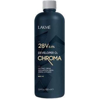 Стабилизированный крем-окислитель LAKME CHROMA DEVELOPER 28V (8,4%) (60 мл) 72311