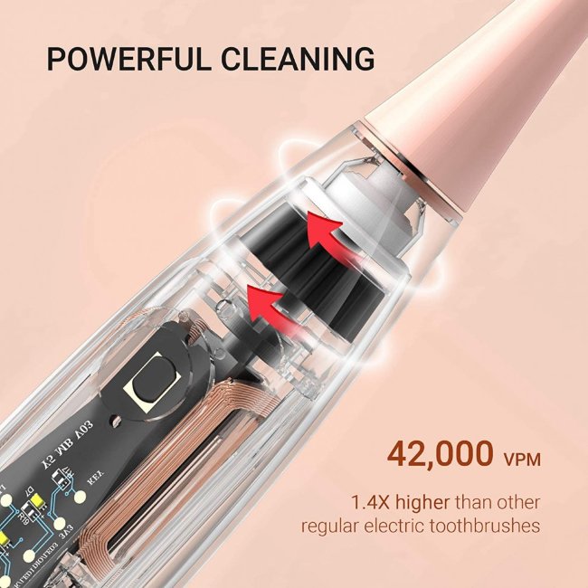 Умная электрическая зубная щетка Xiaomi Oclean X Pro Smart Sonic Electric Toothbrush Sakura Pink Умная электрическая зубная щетка Xiaomi Oclean X Pro Smart Sonic Electric Toothbrush Sakura Pink