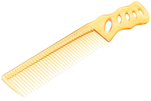 Расческа для диагональной стрижки Y.S.PARK янтарная YS-238 camel Расческа для диагональной стрижки Y.S.PARK янтарная YS-238 camel