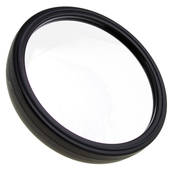 Круглое чёрное зеркало Sibel 22 см с ручкой 13073102 Круглое чёрное зеркало Sibel 22 см с ручкой 13073102