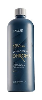 Стабилизированный крем-окислитель LAKME CHROMA DEVELOPER 18V (5,4%) (1000 мл) 72201